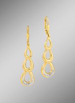 Oorbellen met diamanten 