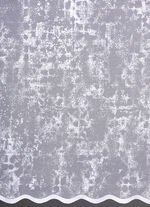 Geweldig bloemengordijn met universele railband 