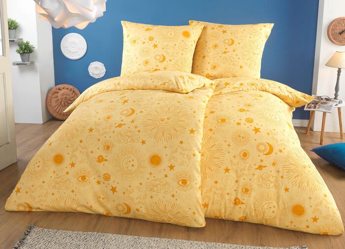 Beddengoedset dubbelzijdig bedrukt 