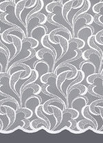 Bloemengordijnranken met automatische plooiband 