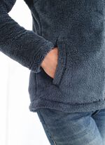 Kort jasje in 2 kleuren ANTRACIET