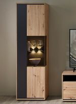 Vitrine met LED-verlichting 