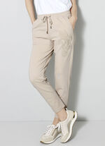 Broek in joggingstijl 