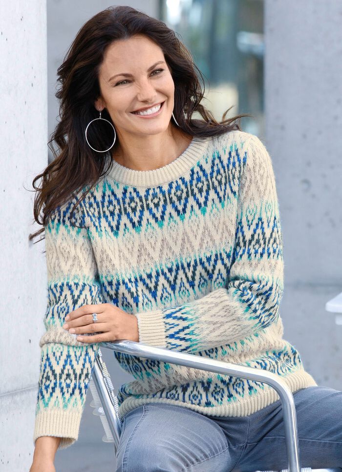 Trui van superzachte kwaliteit met alpaca-gehalte 