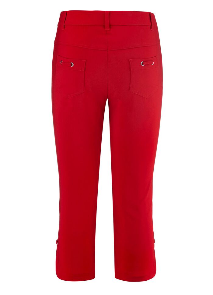 Capribroek met afgeronde splitten aan de beenuiteinden 