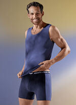 Set van drie broeken met elastische tailleband 