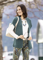 Gebreid vest met alpaca-aandeel LICHTPETROL