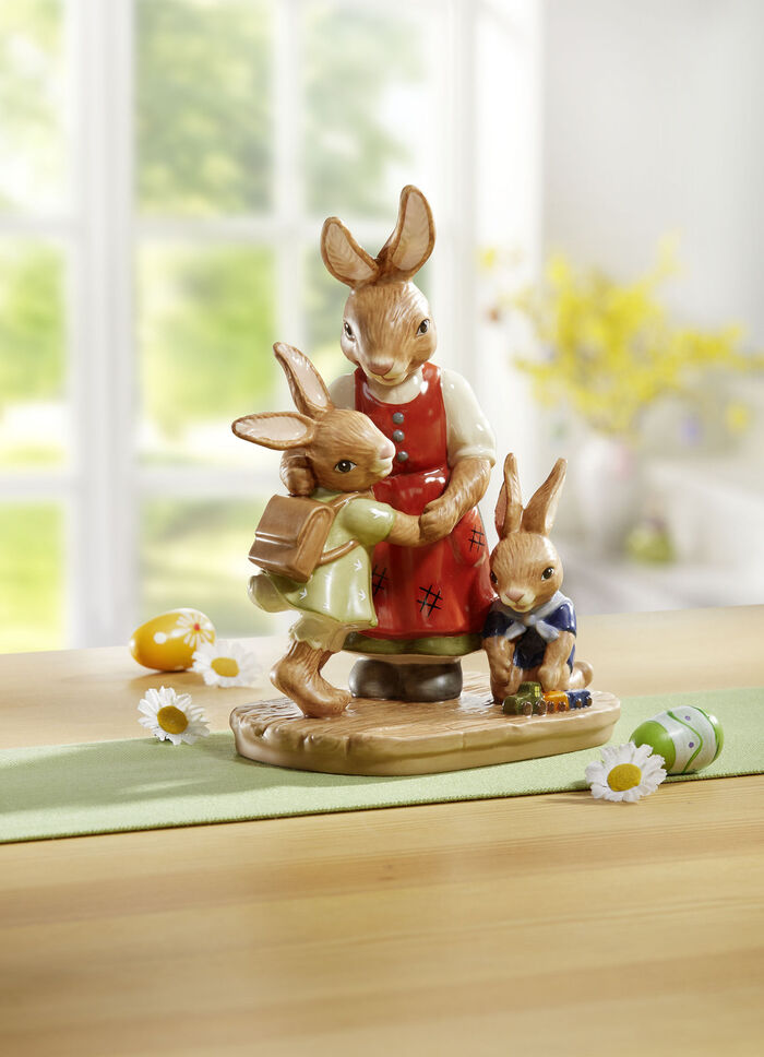 Konijntjesmoeder met kinderen 