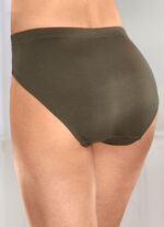 Set van vier slips met elastische tailleband 