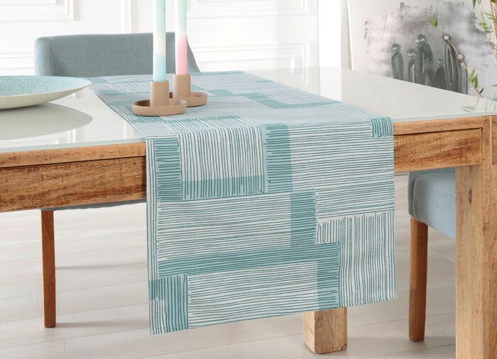 Tafelkleed met vlekwerende afwerking 