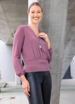 Shirttuniek met V-hals 