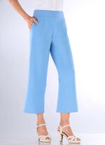 Broek in modieuze verkorte lengte 