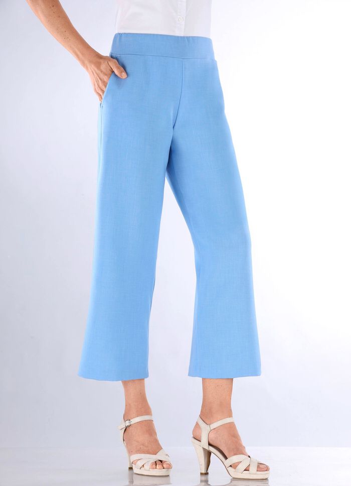 Broek in modieuze verkorte lengte 