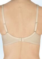 Felina beugelbh met borduurkant ZAND