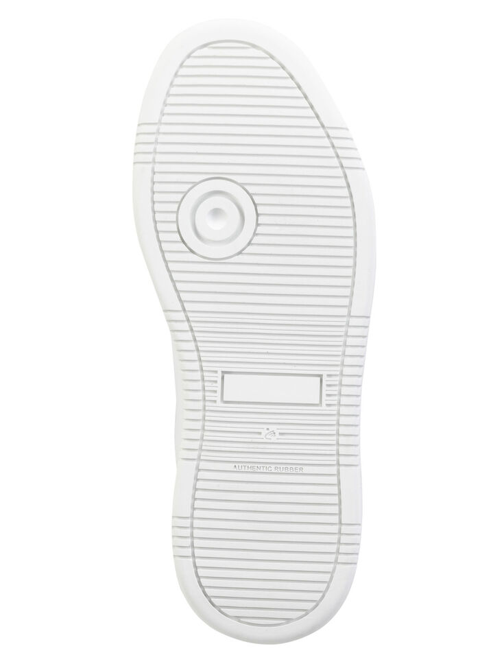 ELENA EDEN sneakers van nappaleer WIT-BONTE