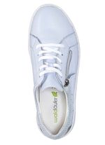 Waldl&auml;ufer, comfortabele dames veterschoenen, breedte K, met uitneembaar voetbed BLEU-SILBER