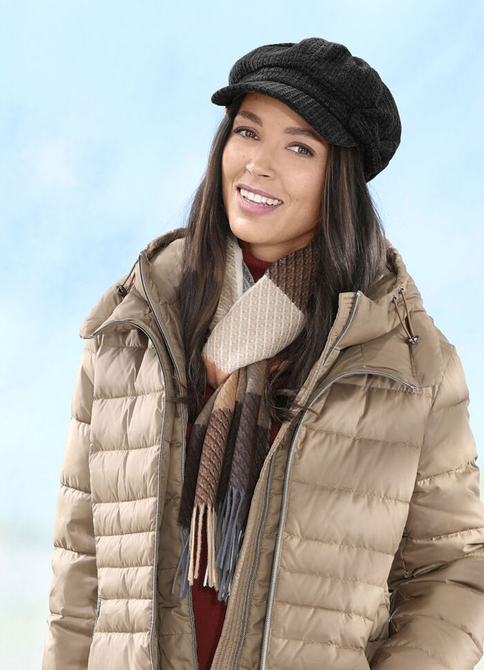 Sjaal met ruitdessin 