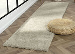 Fantastisch donzige bruggen en tapijten in shaggy kwaliteit BEIGE