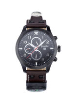 Sportief outdoor herenhorloge met LED-zaklamp 