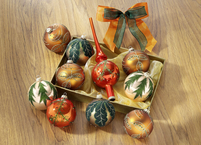 Feestelijke kerstboomversiering 