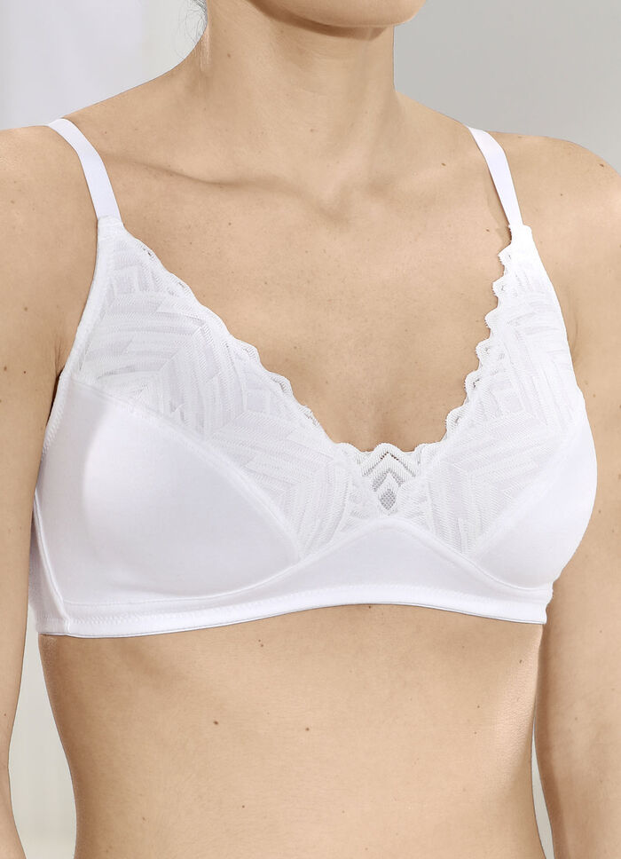 Naturana bh met elastische kant 