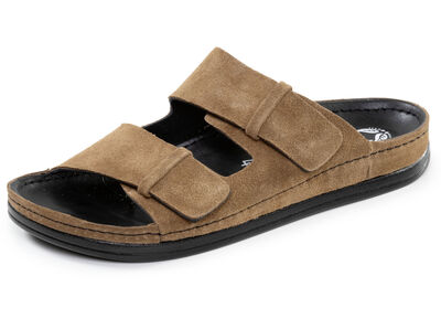 Mubb, klassieke herenmuiltjes, breedte H, gemaakt van leer 