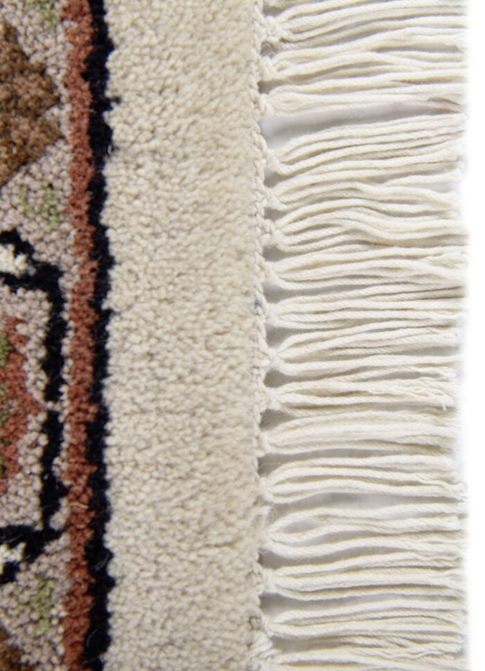 Handgeknoopte bruggen, tapijten en galerijen van 100% scheerwol BEIGE