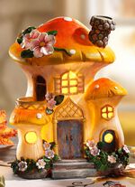 Verlichte dwerghuis LED-verlichting MULTICOLOR