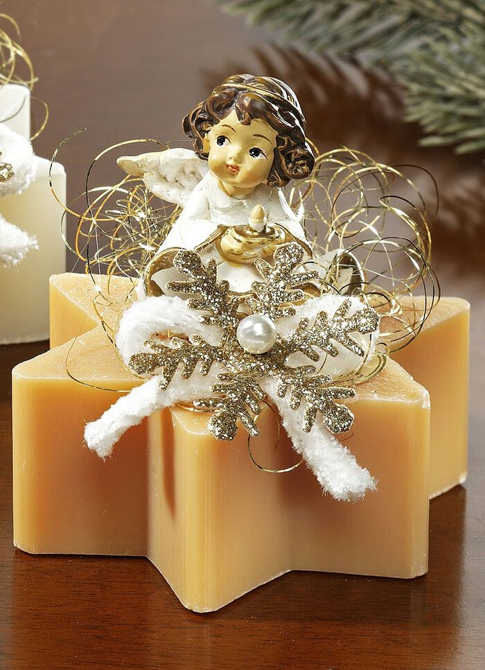 Stervormige zeep gemaakt van schapenmelk BRUIN