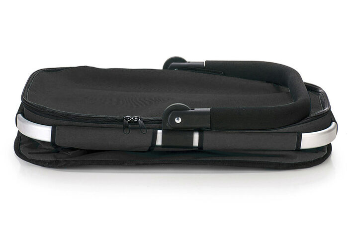 Premium-boodschappentas van aluminium, van Genius ZWART