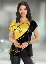 Shirt met elegante print 