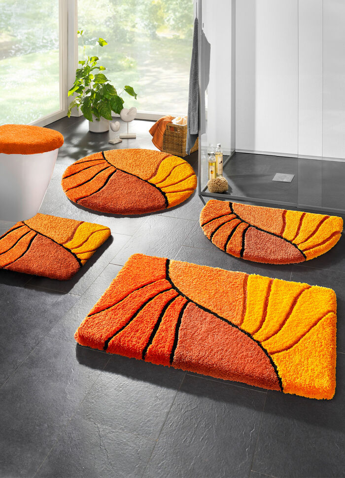 Badkamerset met antislip achterkant AARDE