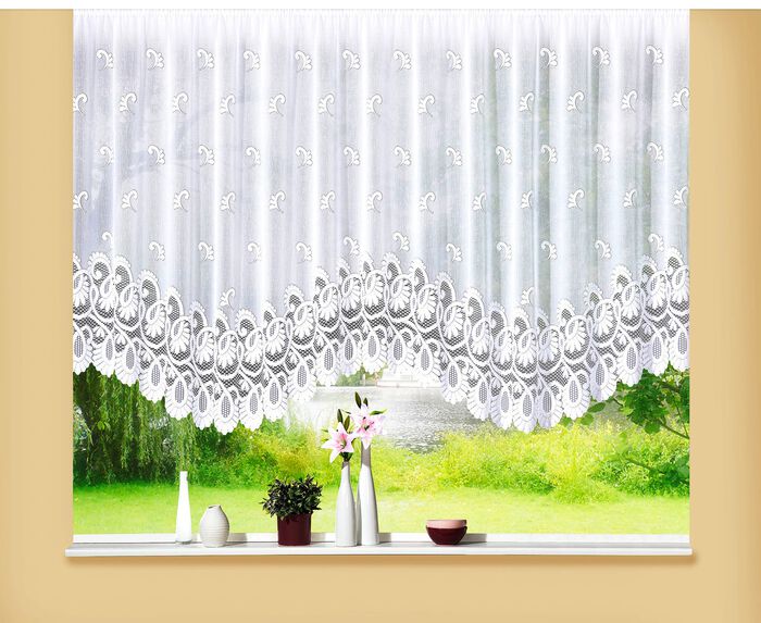 Een prachtig booggordijn 