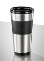 &lsquo;Coffeemaxx&rsquo; single-koffiezetapparaat met beker van keramiek en thermosbeker 