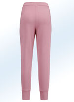 Jerseybroek in joggingbroekstijl geschikt voor in de stad DONKER ROS&Eacute;