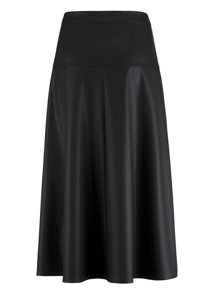 Rok in lichte plaatvorm ZWART