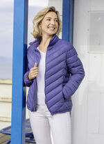 Jas met 2-weg rits JEANSBLAU