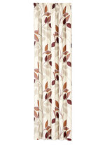 Overgordijnen 'bladranken' BEIGE