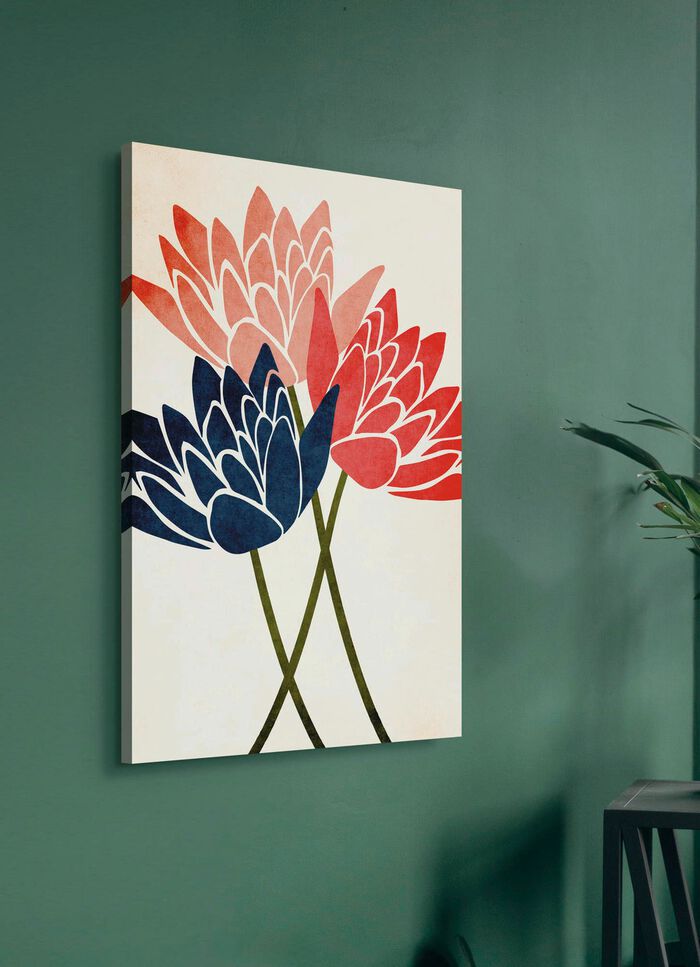 Hoogwaardige canvasafbeelding op spieraam 