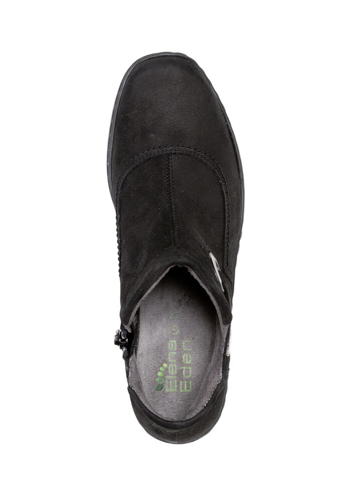 ELENA EDEN laarsje met decoratieve clip ZWART