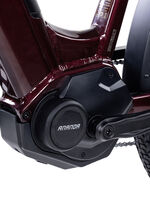 E-Bike Deluxe SUV Gemakkelijk BURGUND-GLANZ