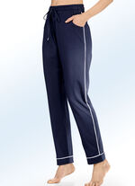 Set van twee slaap- en vrijetijdsbroeken met biezen en zakken 