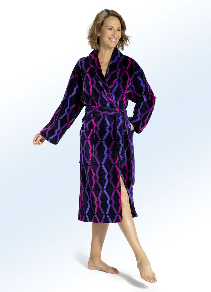 Tweezijdige badjas 