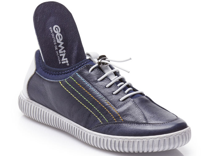 Gemini sneakers met elastisch textielmateriaal MARINE