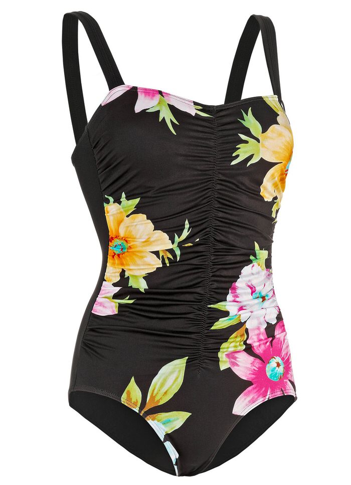 Schwab badpak met softcups en plooien 