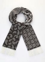 Sjaal met verschillende ontwerpen 