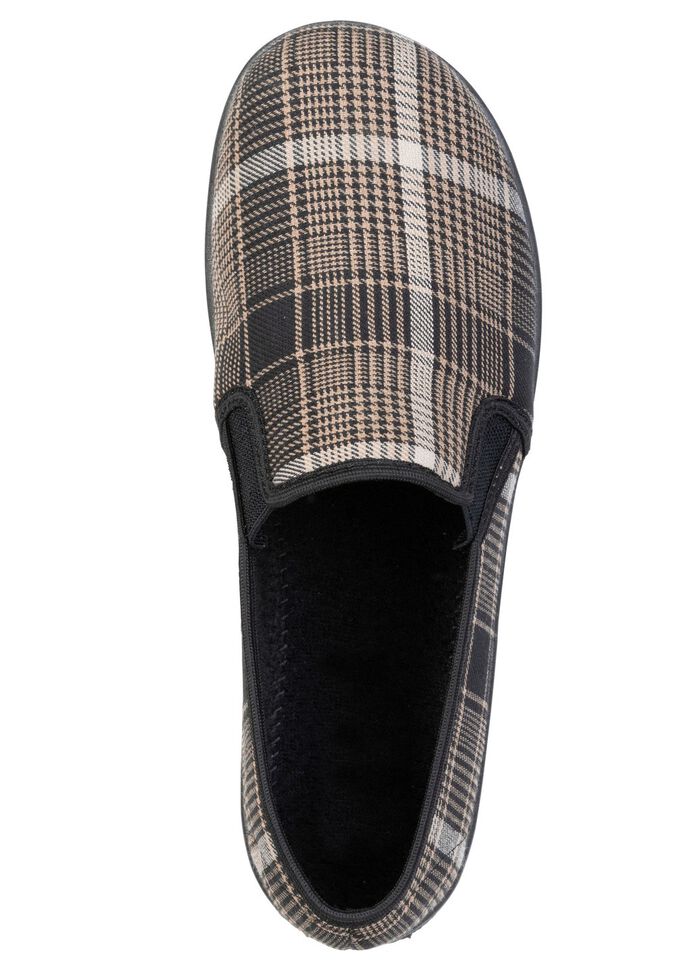 Klassieke herenpantoffels, met elastische band 