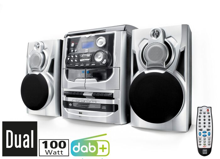 Dual MP 301 DAB+ HiFi-stereosysteem 