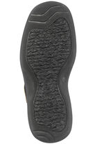 Laars met verstelbare klittenbandsluiting NAVY-BRUIN