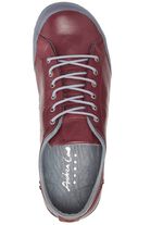 Andrea Conti veterschoen met contrasterende rand BORDEAUX